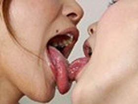 ベロ出し接吻アクメレズ　サンプル画像05